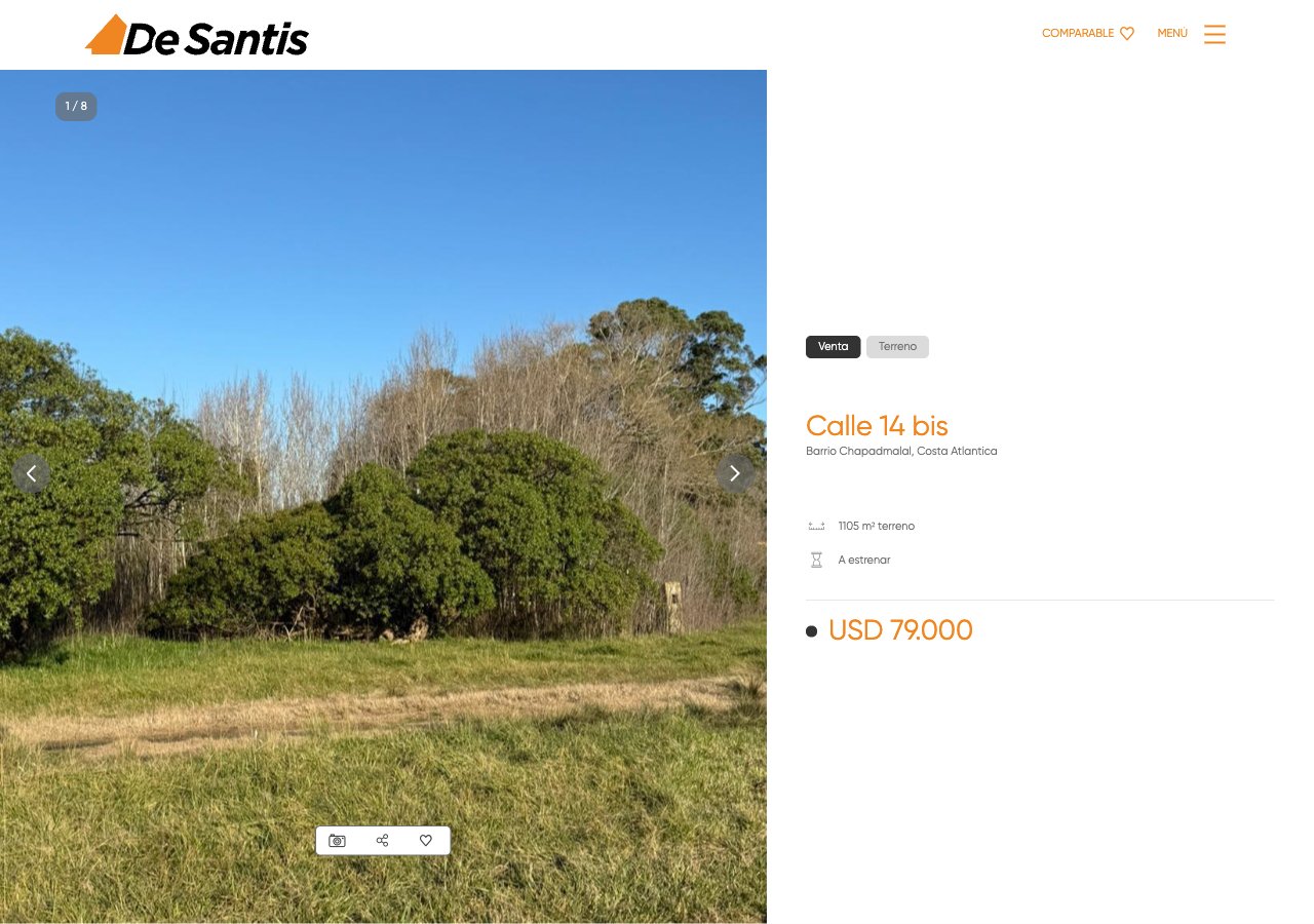 Ficha de propiedad en el sitio anterior